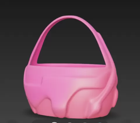 abstract shapes bag