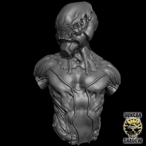 Bio Morph Bust by Duncan Shadow
