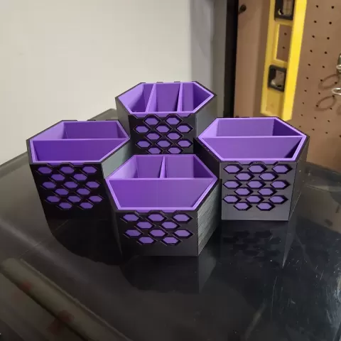 Hex Desk Organizer