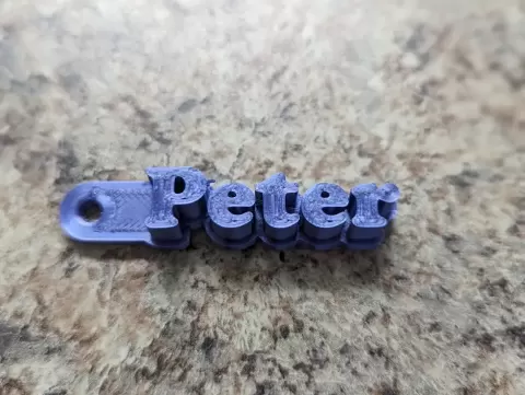 Peter Keychain - Trash Can Guy