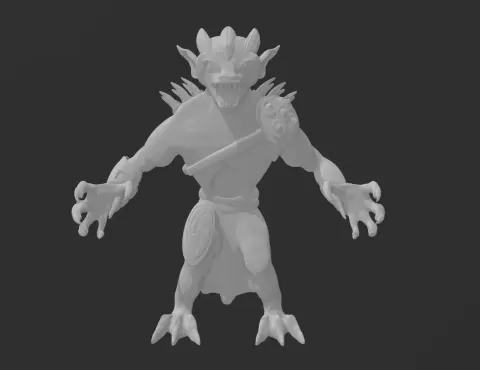 monster figure - Mr3DBeast
