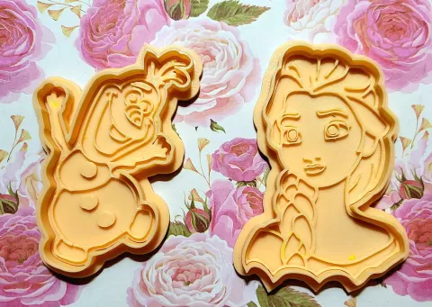 Frozen cookie cutters