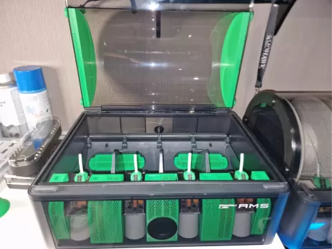 AMS Dry Pods Wide, Narrow, Hygro Trays & Funnel V3