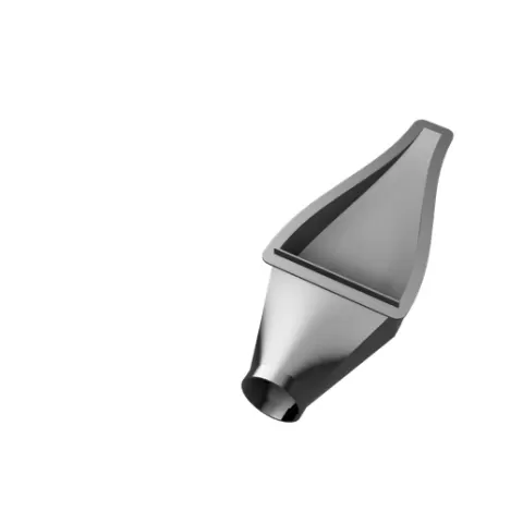 Black air duct NACA Straight