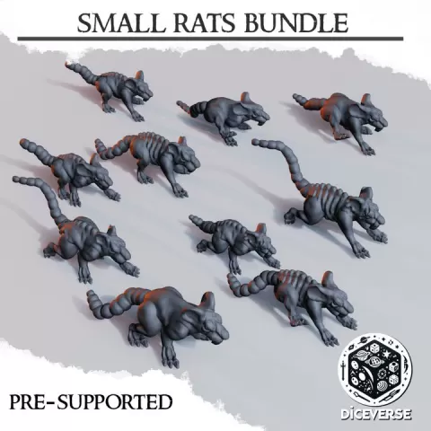 Small Rats Bundle by Diceverse