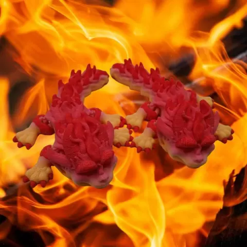 Mini Fire Dragon by The Dragon's Den
