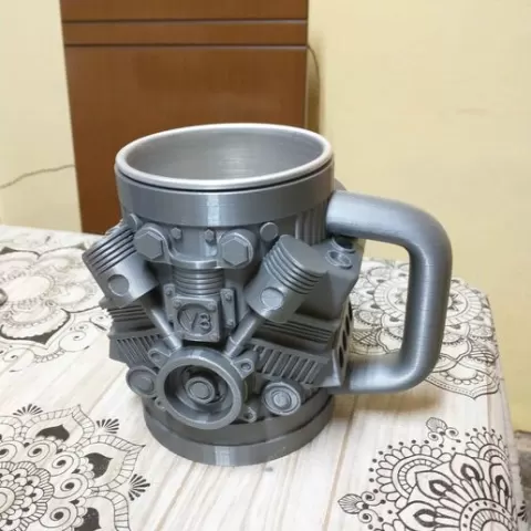 V8 500cc Motor Jug