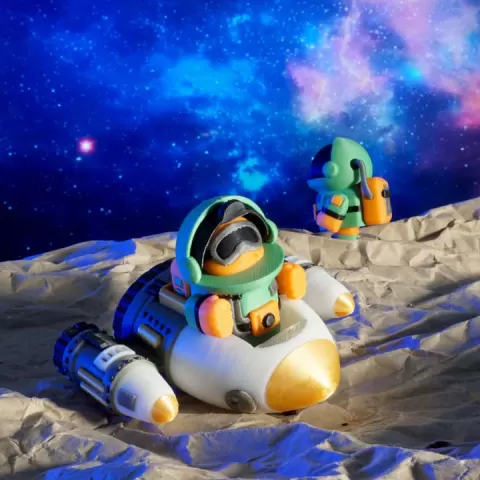 Tiny Rocketman by McGybeer