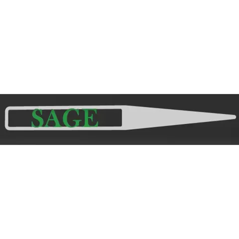 Sage Plant Marker – 3D Printable - Cornerstone3D