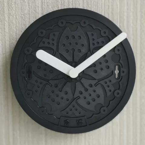 Tokyo Manhole Cover Clock - boksbox