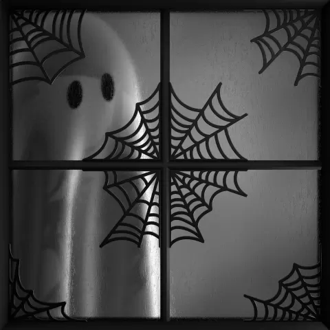 Modular spiderweb kit for halloween - Hinside