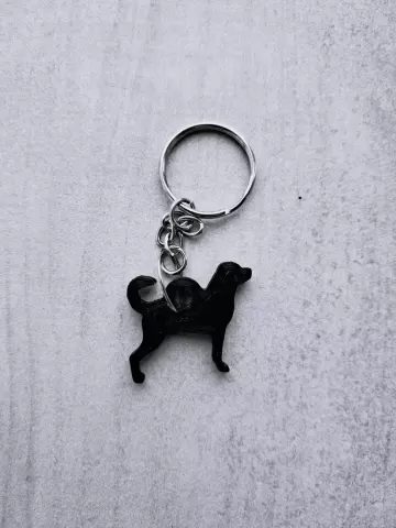 Rottweiler keychain - Worker3D