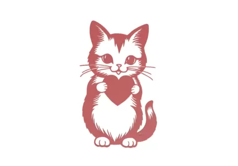 Wall art - adorable paws