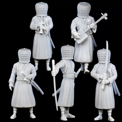 Basket Samurai - Bushido - Way of The Warrior Vol. III by YourNeighborKnight Minis