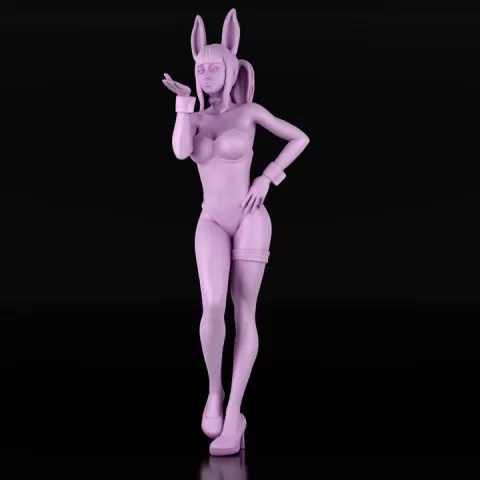 Easter Bunny by The Miniature Underground