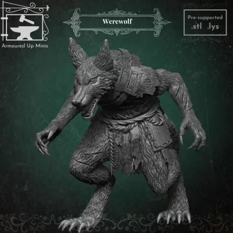 Werewolf by Armoured Up Minis