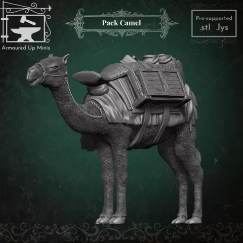 Pack Camel by Armoured Up Minis
