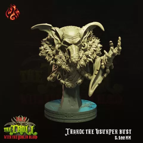 Tharoc the Usurper, Bust Version by Crippled God Foundry