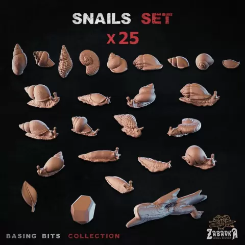 Snails - Basing Bits by Zabavka Workshop