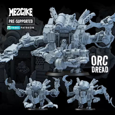 Orc dread (pre-supported) by MEZGIKE