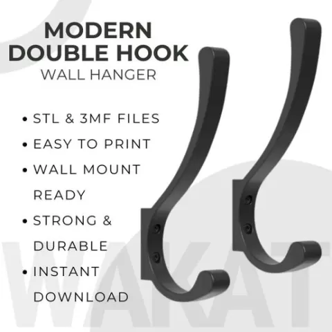 Double Hook Modern Design
