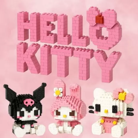 hello kitty blocky pack X12