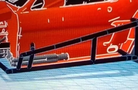 1/18 scale nerf side bars for race car