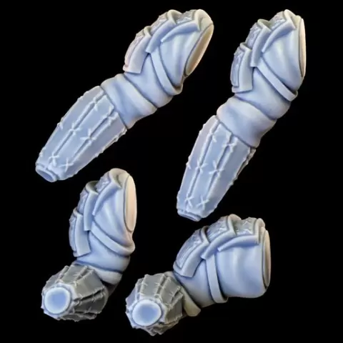 Splint Armor Arms - Modular Samurai