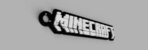 Minecraft Key Ring