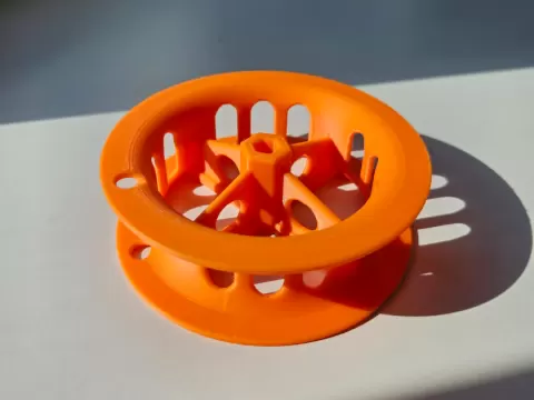Fishing line spool (screwdriver ready)