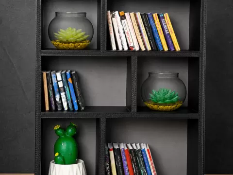 Mini Modern Bookshelf