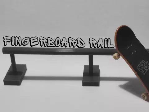 Fingerboard Rail - Grind Rail