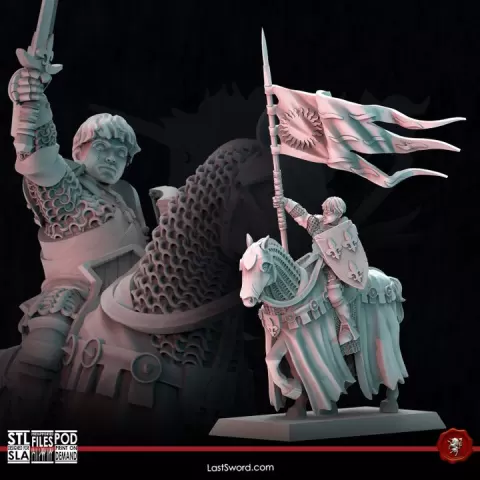 The Damoiselle | Pre-Supported | 30mm Kingdom of Neverra by LastSword Miniatures