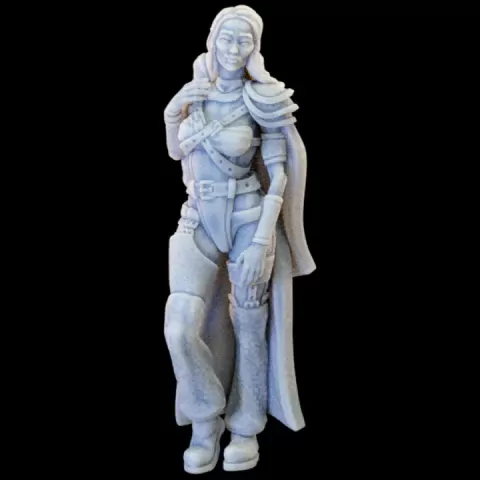 Elf Traveling Merchant - Not Your Average Trading District Vol. II Kickstarter by YourNeighborKnight Minis