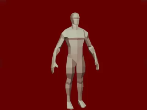 LowPoly Human - neagww
