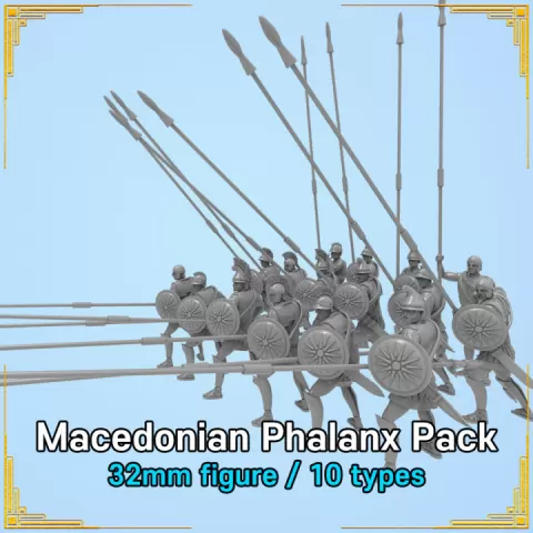 Macedonian Phalanx Pack by BlueSand3D
