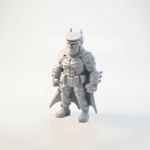 Batman Figurine DC Comics Superhero 3D Printable