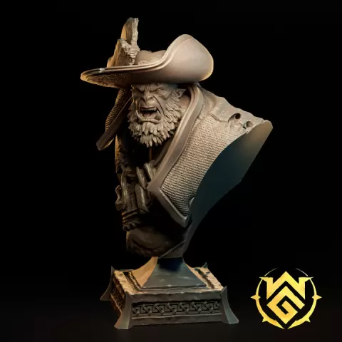 Bust - Saltworn Seagazer by The Witchguild