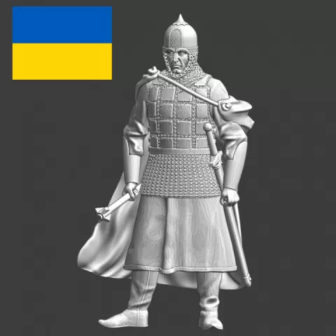 Sviatoslav I - Prince of Kyiv by Northern Crusades Miniatures