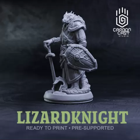 LizardFolk Knight by CarbonCast