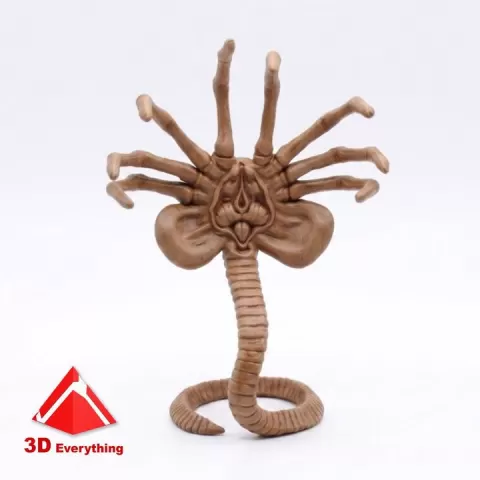 Facehugger Alien by 3D Everything