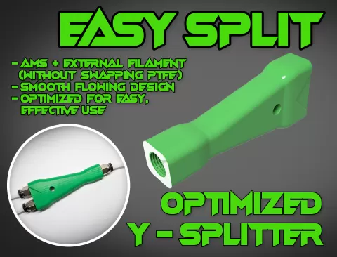 Easy Split - PTFE Y-Splitter