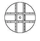 9mm gauge wagon turntable 36d flat surface