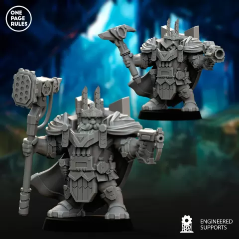 Dwarf Champion (Guild Lord) - Dwarf Guilds by One Page Rules