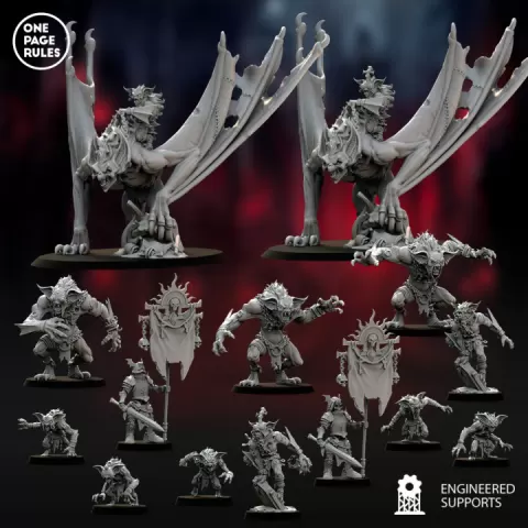 Vampiric Undead - Release #3 by One Page Rules