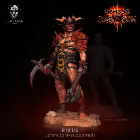 Rixus 32mm by Clayman Studio