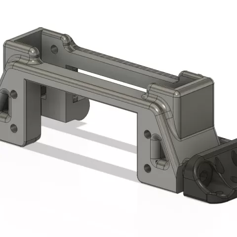 NG Lay-down servo mount by TAKSRC