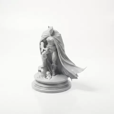 Batman Statue DC Comics Collectible 3D Printable