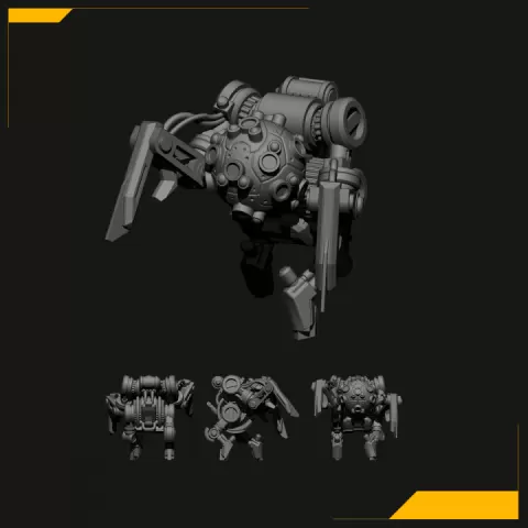 Close combat drone by Bishok