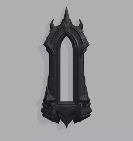 Arcane Slit Window Frame